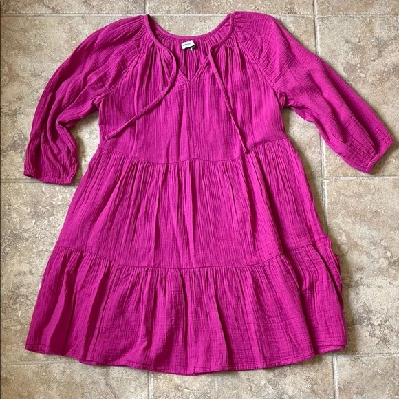 Sonoma | Dresses | Sonoma Womens Casual Fuchsia Dress | Poshmark